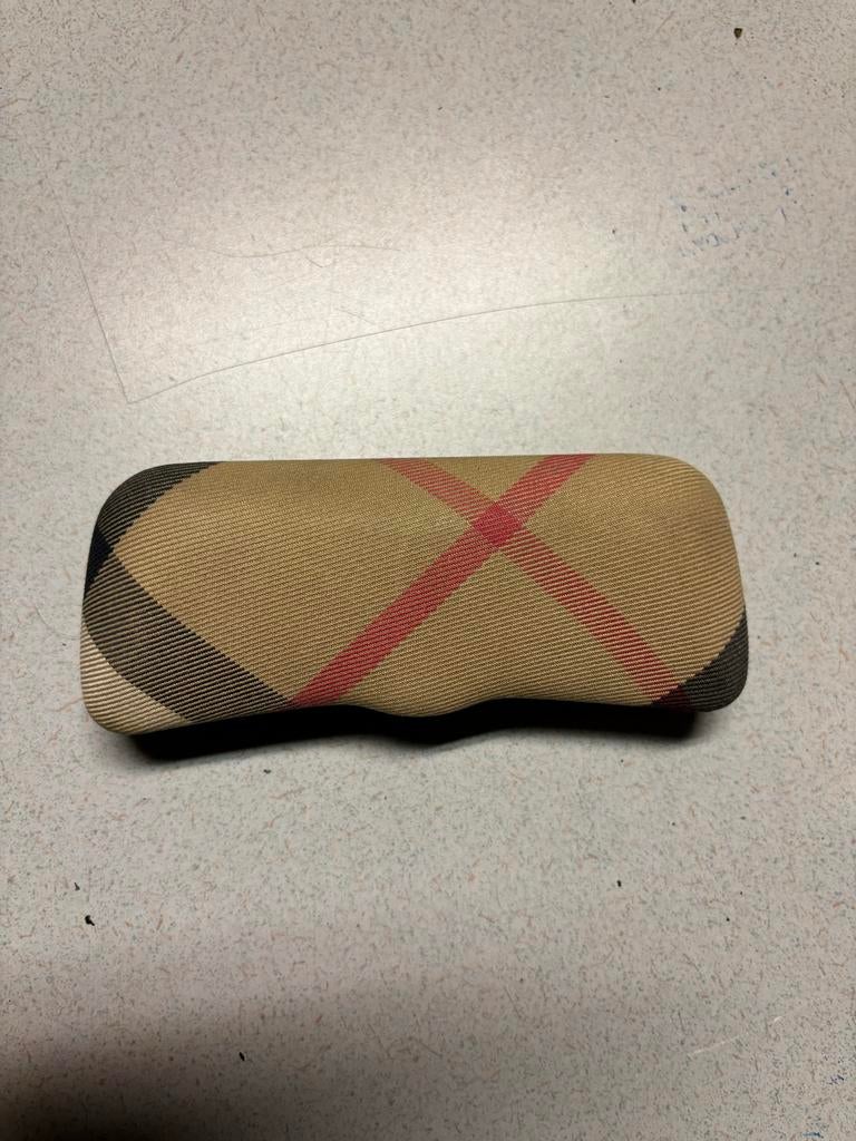 Burberry Brillenkoker - Made in Italy, Sieraden, Tassen en Uiterlijk, Zonnebrillen en Brillen | Dames, Beige, Zo goed als nieuw