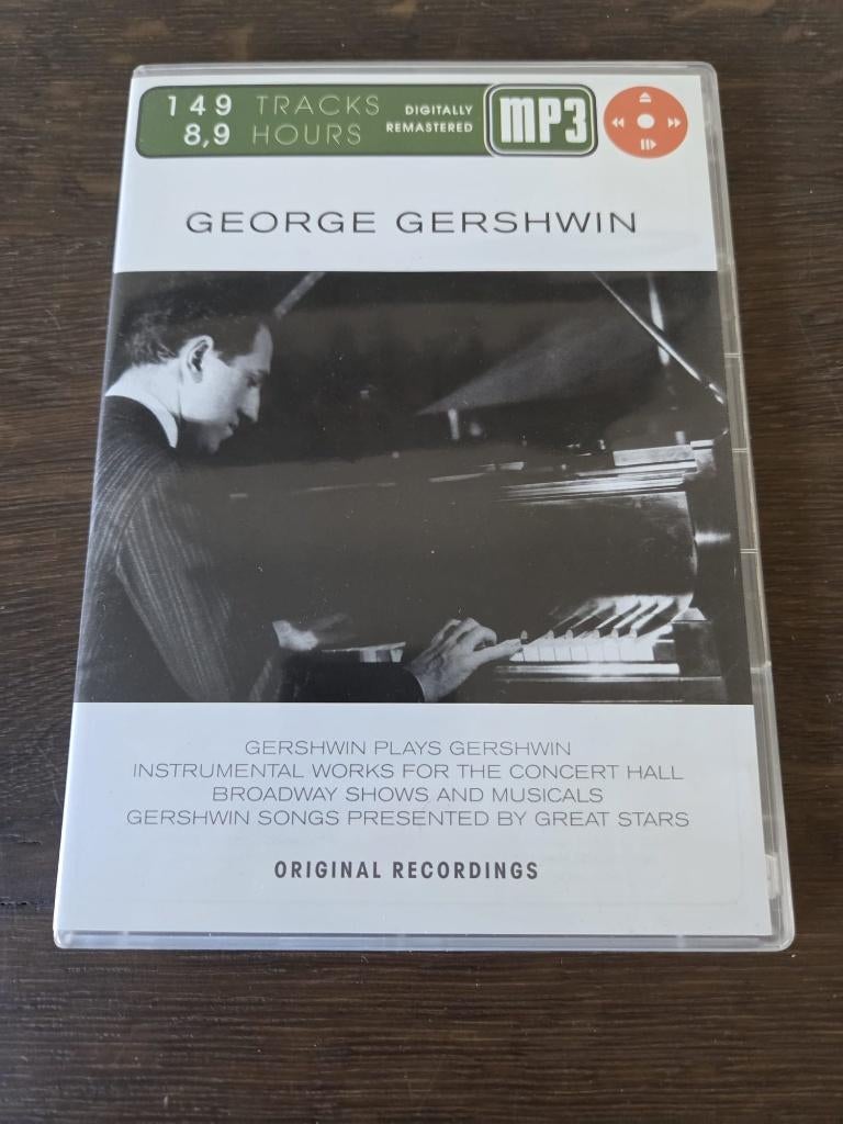 George Gershwin MP3 collectie, Ophalen of Verzenden, Zo goed als nieuw, Jazz