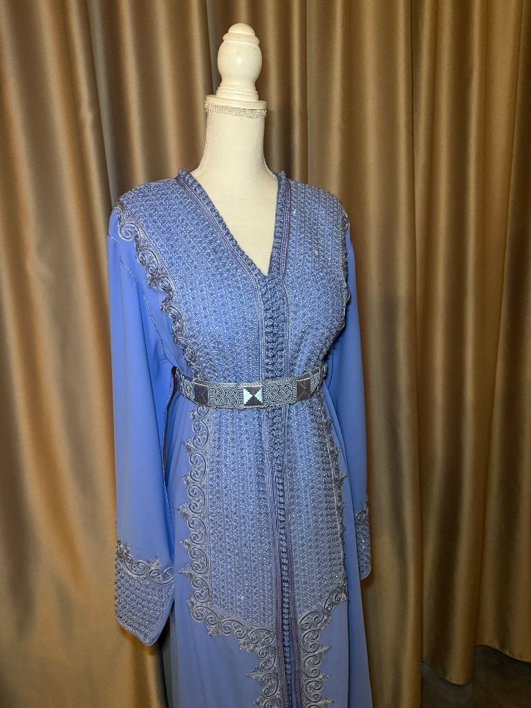 Marokkaanse jurk, takshita, kaftan, caftan, lebsa, Overige typen, Meerkleurig, Maat 46/48 (XL) of groter, Nieuw