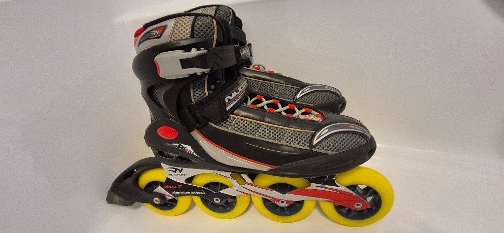 Nijdam skeelers, Sport en Fitness, Skeelers, Overige merken, Ophalen of Verzenden, Zo goed als nieuw, Inline skates 4 wielen