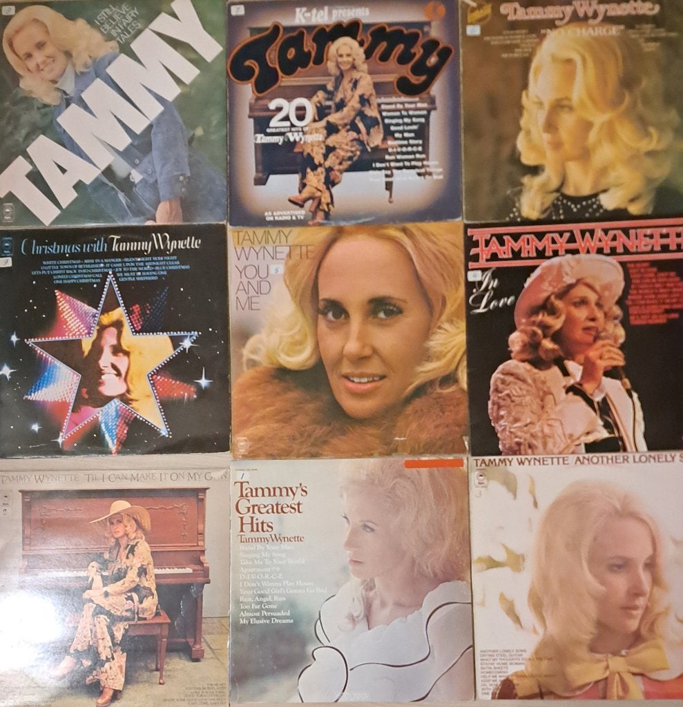 te koop 9 LP`S van Tammy Wynette, Ophalen of Verzenden, Gebruikt, Overige formaten, LP