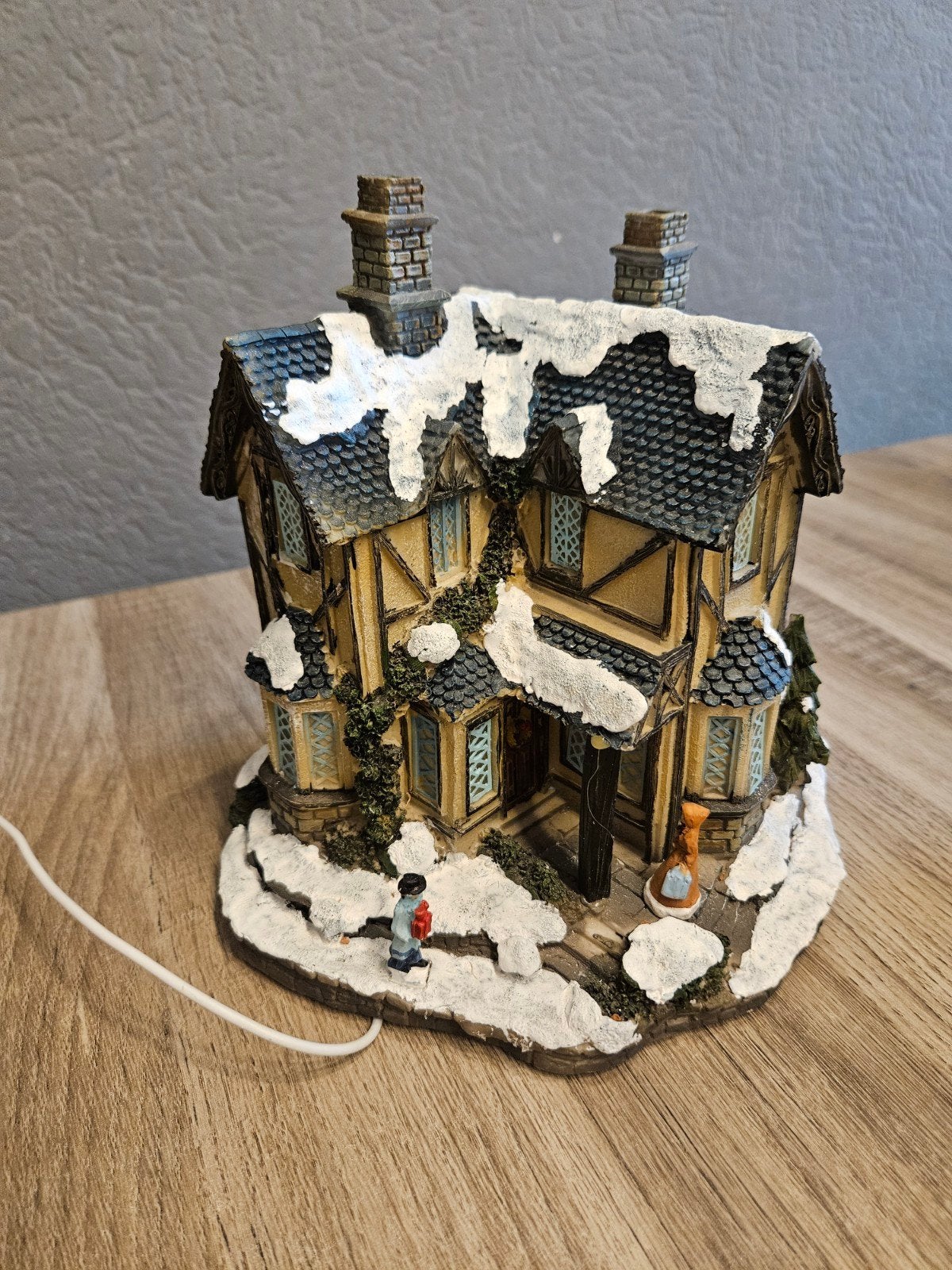 Kerst huisje  - dorp - Intratuin, Ophalen of Verzenden, Zo goed als nieuw