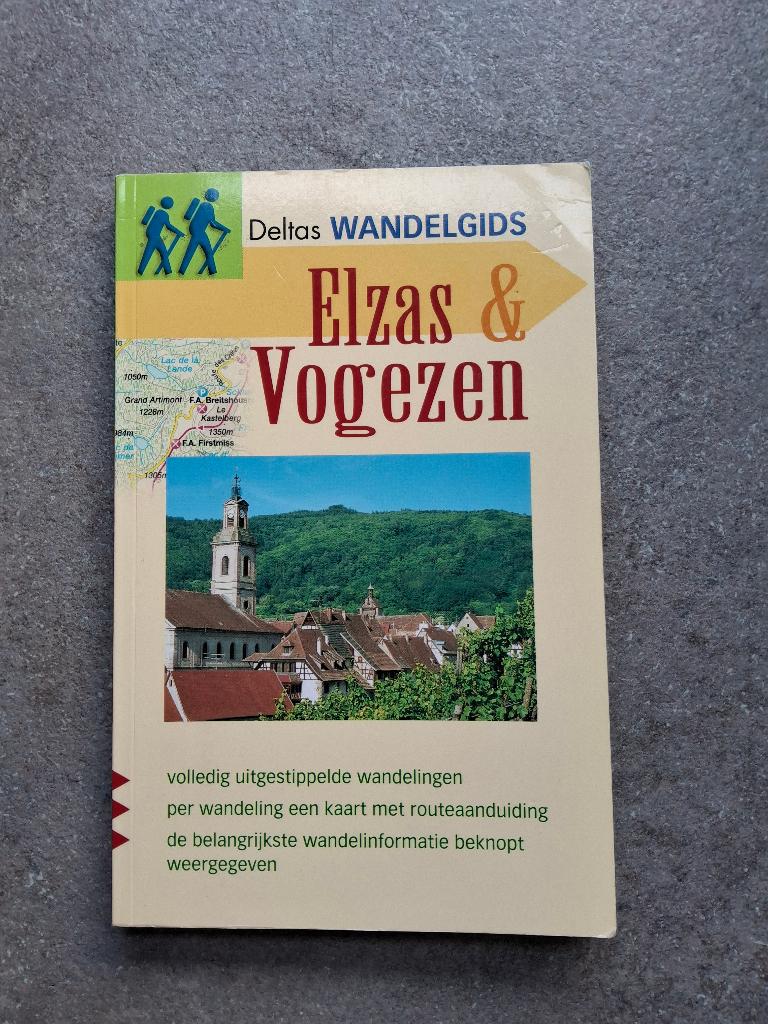 wandelgids Elzas en Vogezen, Boeken, Reisgidsen, Overige merken, Fiets- of Wandelgids, Europa, Ophalen of Verzenden