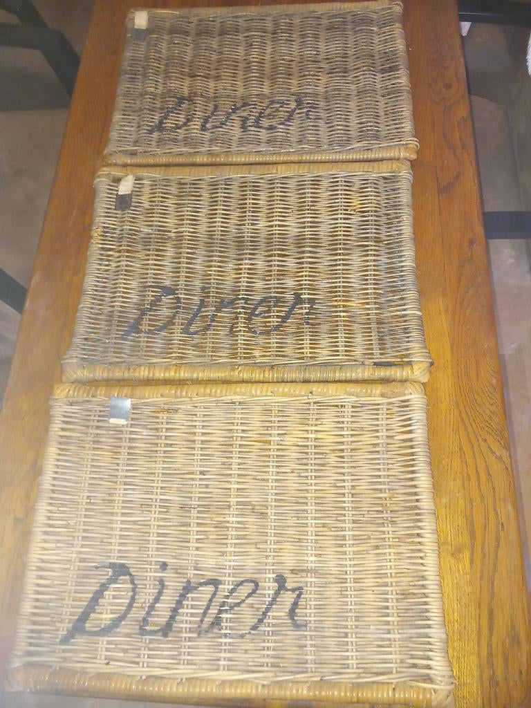 Riviera maison placemats 3x, Huis en Inrichting, Woonaccessoires | Krantenbakken en Lectuurbakken, Ophalen of Verzenden, Zo goed als nieuw