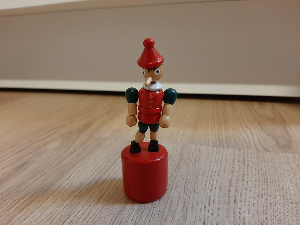 Pinokkio poppetje 9 cm, Verzamelen, Ophalen of Verzenden