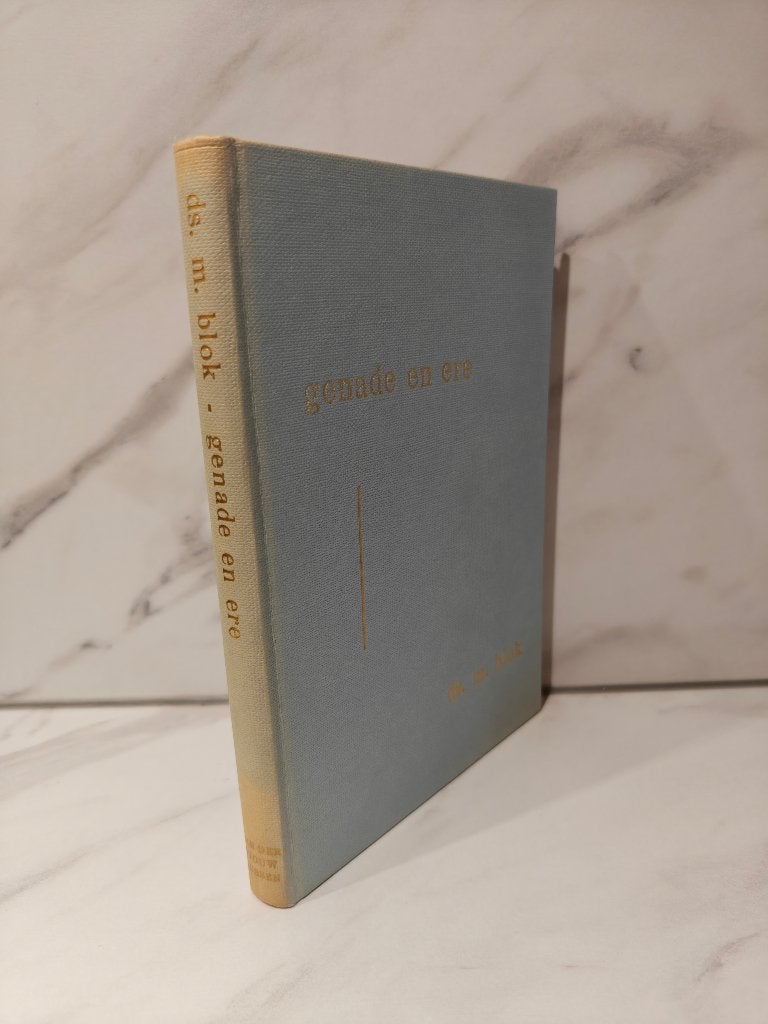 Ds. M. Blok. Genade en ere. Vijf predikaties., Boeken, Godsdienst en Theologie, Ophalen of Verzenden, Gelezen, Christendom | Protestants