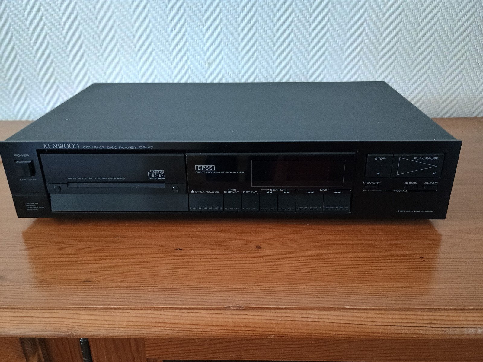 Kenwood DP-47 Compact Disc Speler - Vintage CD-speler, Ophalen, Gebruikt, Overige merken