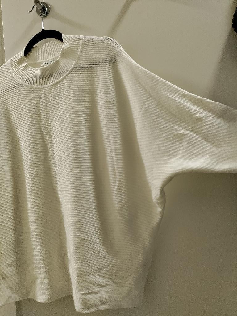 Blouse Primark white wool size XL, Ophalen of Verzenden, Zo goed als nieuw, Maat 46/48 (XL) of groter, Wit