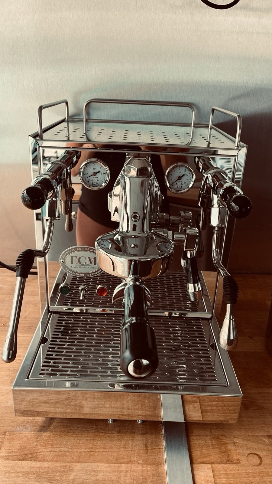 ECM Mechanika Rota 2019 Espressomachine, Witgoed en Apparatuur, Koffiezetapparaten, Ophalen, Afneembaar waterreservoir, Espresso apparaat