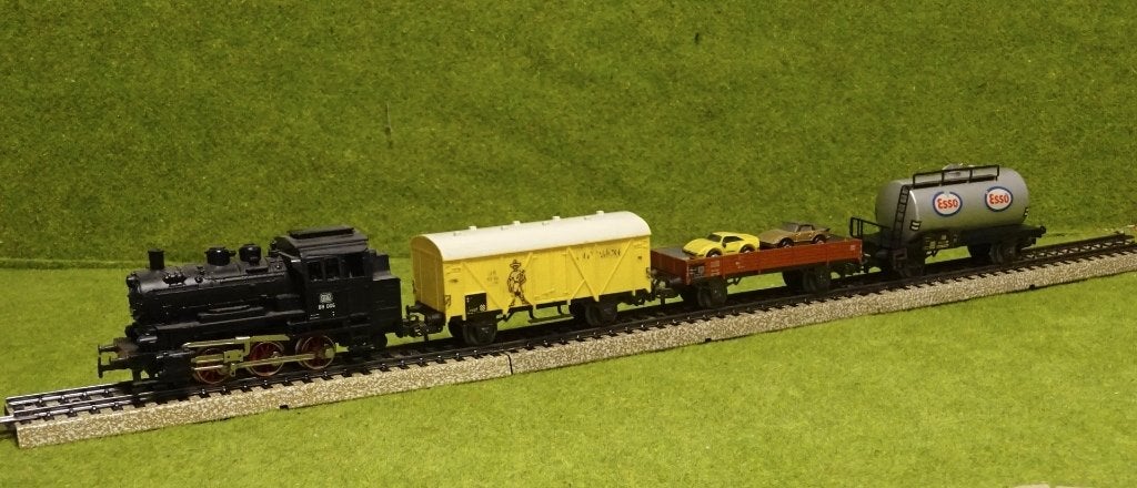 Marklin complete treinset startset + 2 uitbreidingsets, Wisselstroom, Gebruikt, Wagon, Ophalen of Verzenden