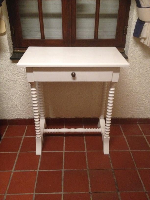 NIEUWE Bijzettafel Flamant sidetable witte wandtafel, Ophalen, Hout, Wilms, Nieuw