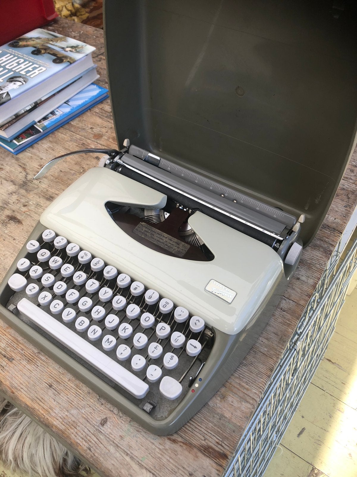 Vintage reisschrijfmachine Adler Tippa., Diversen, Ophalen, Zo goed als nieuw