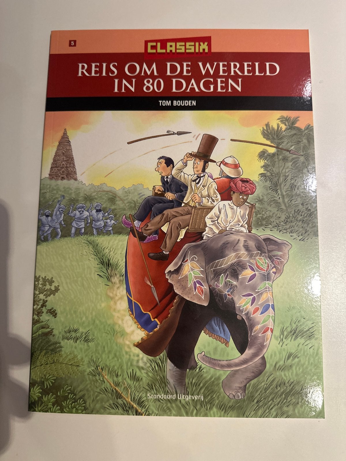 Reis om de Wereld in 80 Dagen - Classix Tom Bouden, Eén stripboek, Ophalen of Verzenden, Zo goed als nieuw