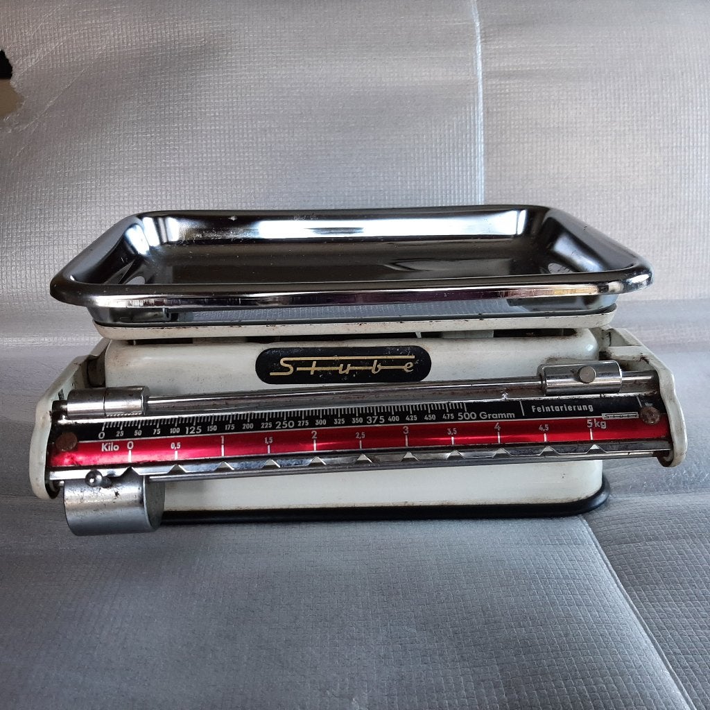 Weegschaal keuken vintage, merk Stube, Overige typen, Ophalen, Gebruikt