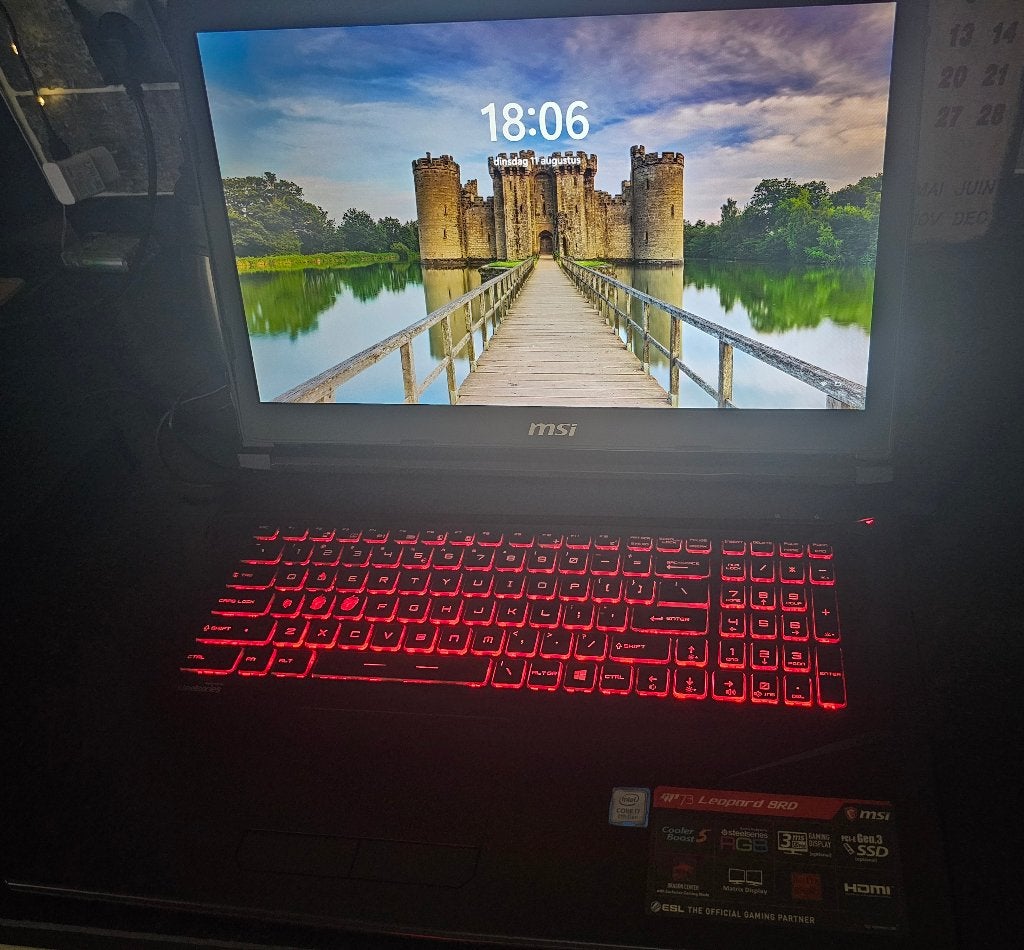 MSI GP73 Leopard 8RD, Computers en Software, Windows Laptops, Ophalen, Gebruikt, MSI, 2 tot 3 Ghz