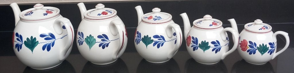 boerenbont 483a theepotten, Huis en Inrichting, Keuken | Servies, Ophalen of Verzenden, Zo goed als nieuw, Aardewerk, Theepot
