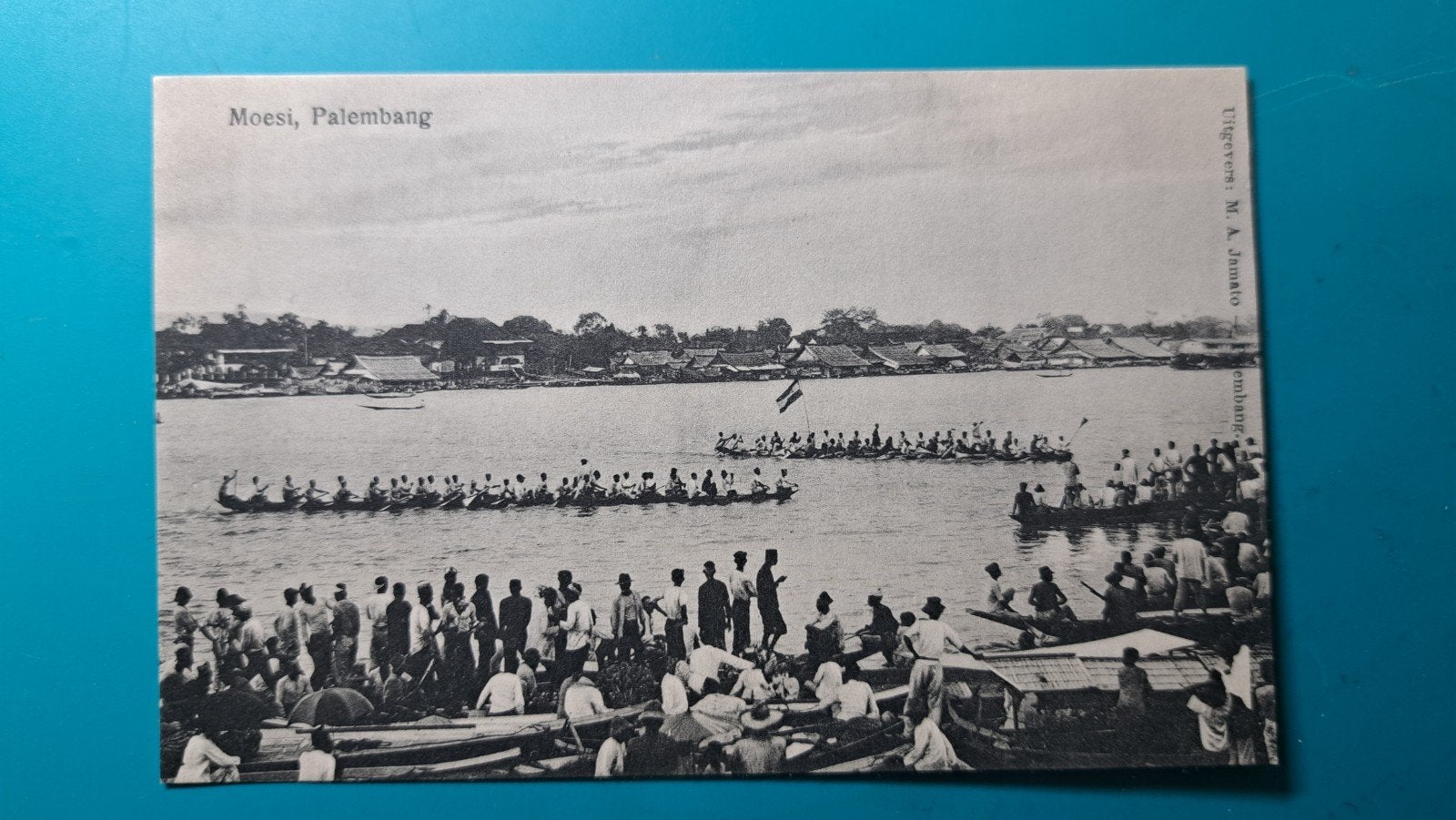 Indonesië Sumatra Palembang Moesi, Ophalen of Verzenden, 1920 tot 1940, Buiten Europa