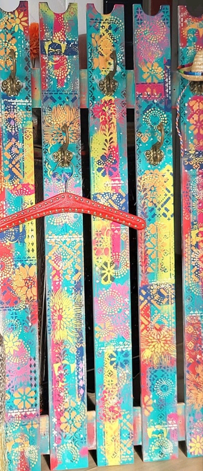 Boho/Mexicaans/Kapstok/Wandrek, Ophalen of Verzenden