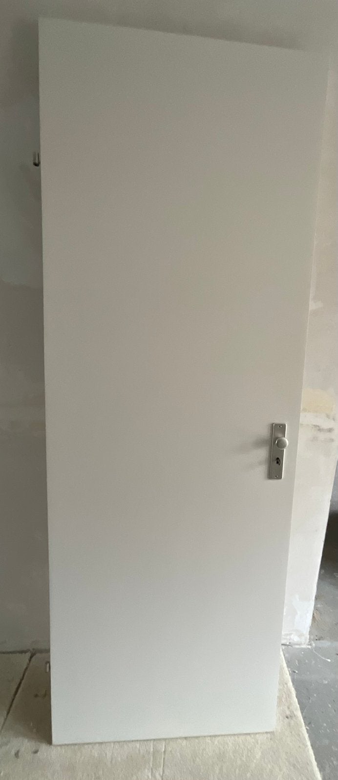 Opdekdeur met vaste deurknop, sleutels en paumellse, Ophalen, Minder dan 80 cm, Binnendeur, Zo goed als nieuw