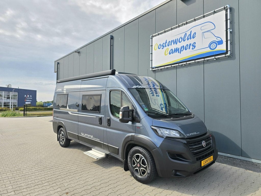 Pössl Summit Plus 600 9 Traps Automaat 160pk Vastbed Offgri, Automaat, Buscamper of Camperbus, Ringverwarming, Fiat