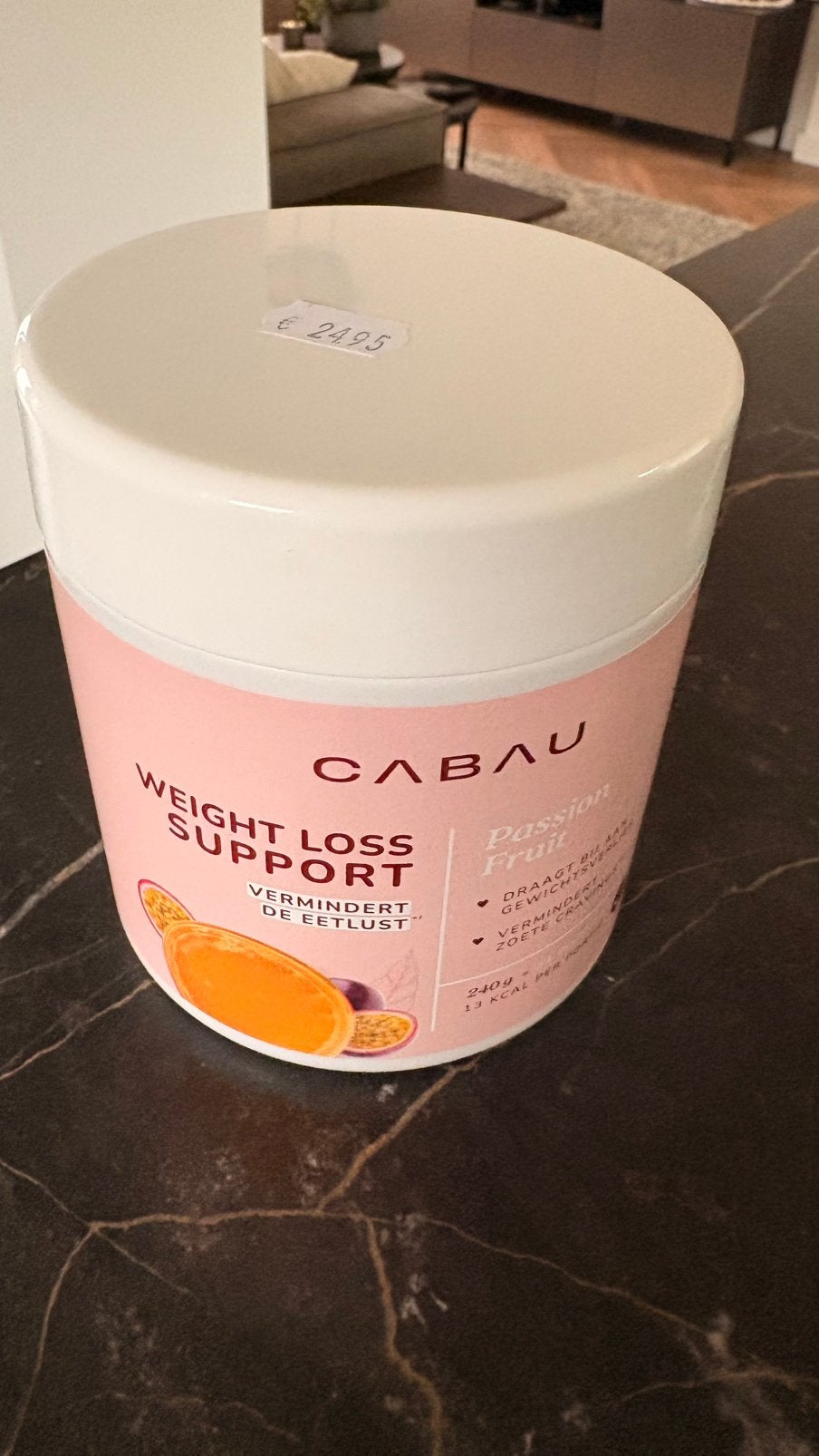 Cabau weightloss support, Ophalen of Verzenden, Zo goed als nieuw, Poeder of Drank