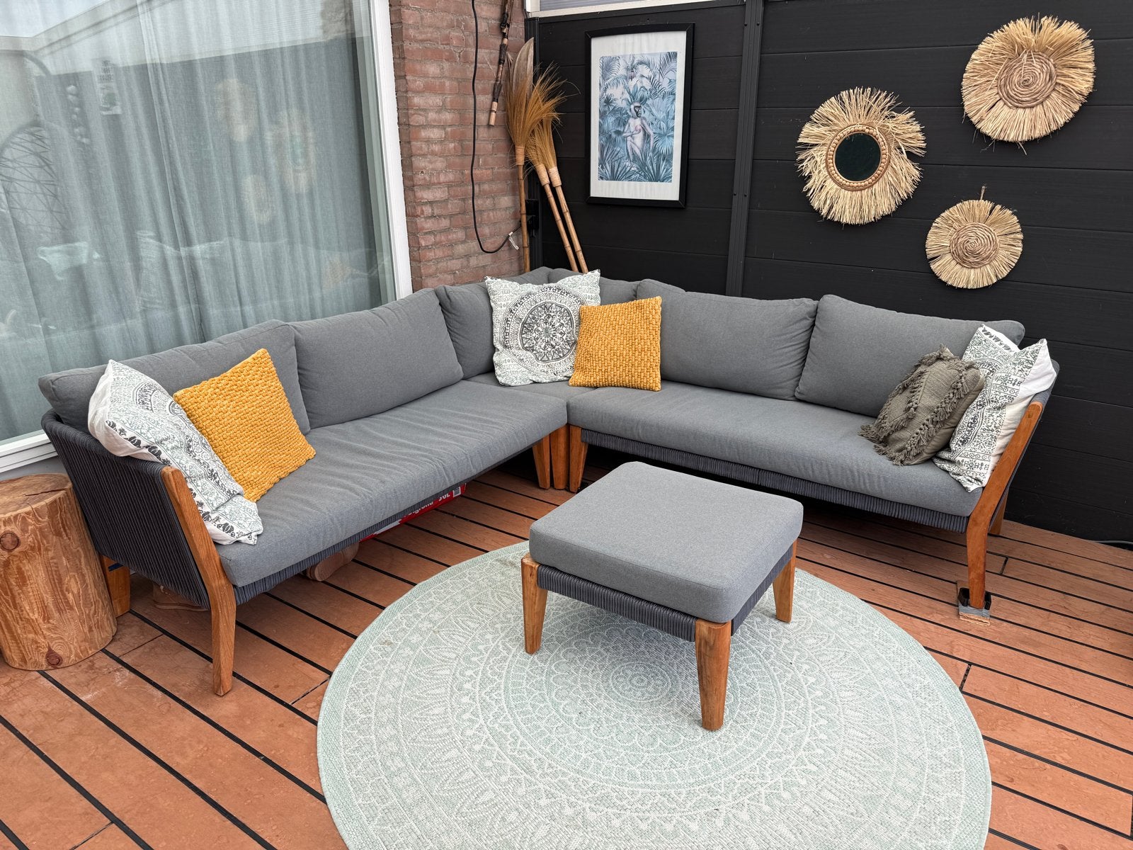 Exotan San Remo Hoek Loungeset, 5 zitplaatsen, Gebruikt, Ophalen of Verzenden, Loungeset