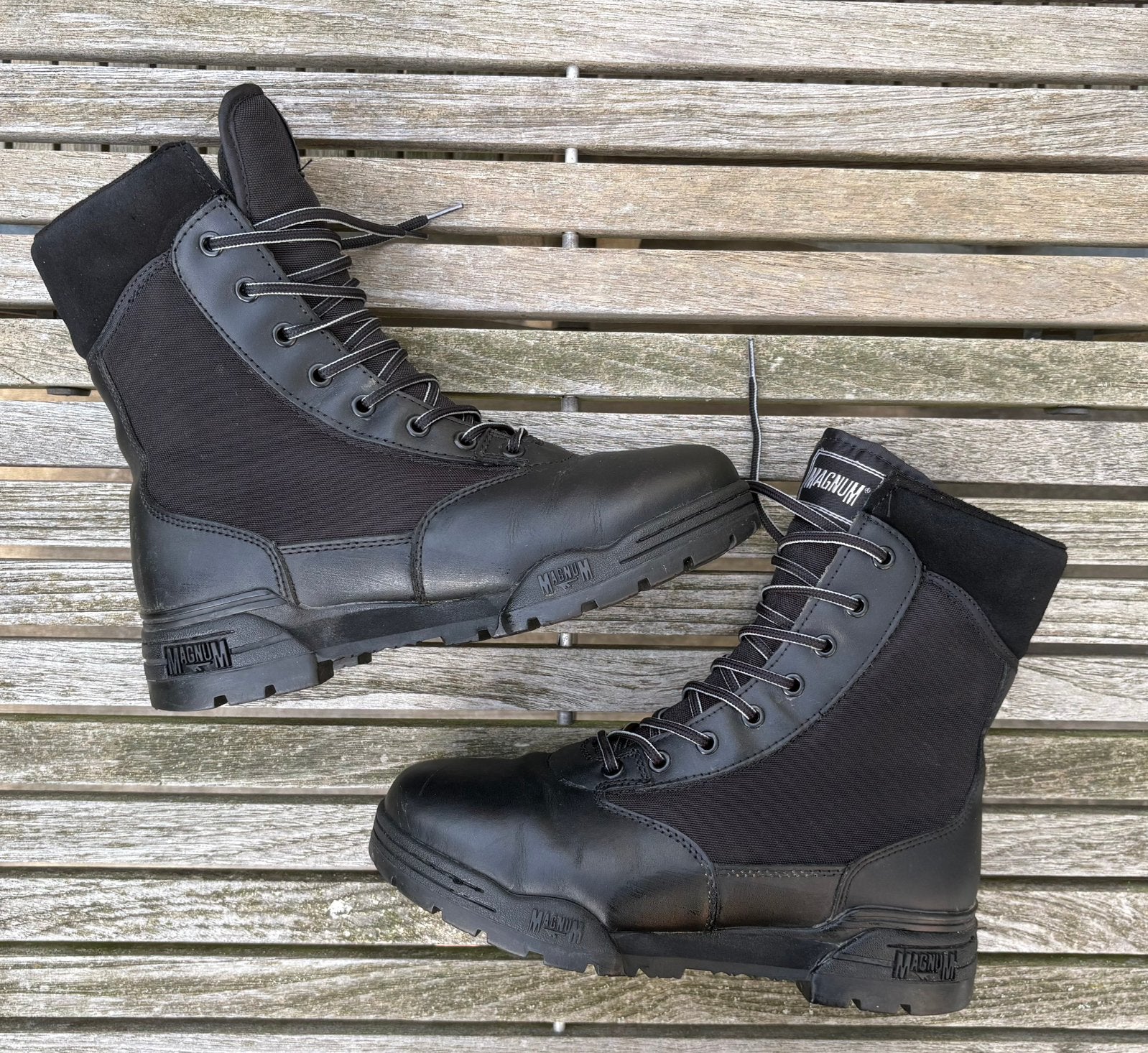 Magnum Classic -veiligheids-werkschoen, Zwart, Ophalen of Verzenden, Sneakers of Gympen, Zo goed als nieuw