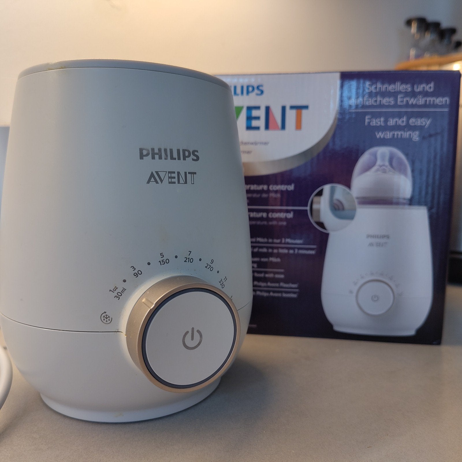 Philips flessenwarmer, Ophalen of Verzenden, Flessen- of potjesverwarmer, Philips Avent