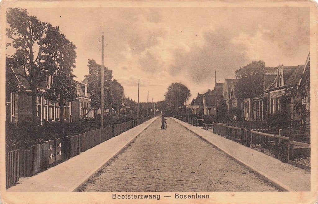 703-037-015 Beetsterzwaag Bosenlaan, Ophalen of Verzenden, Voor 1920, Friesland