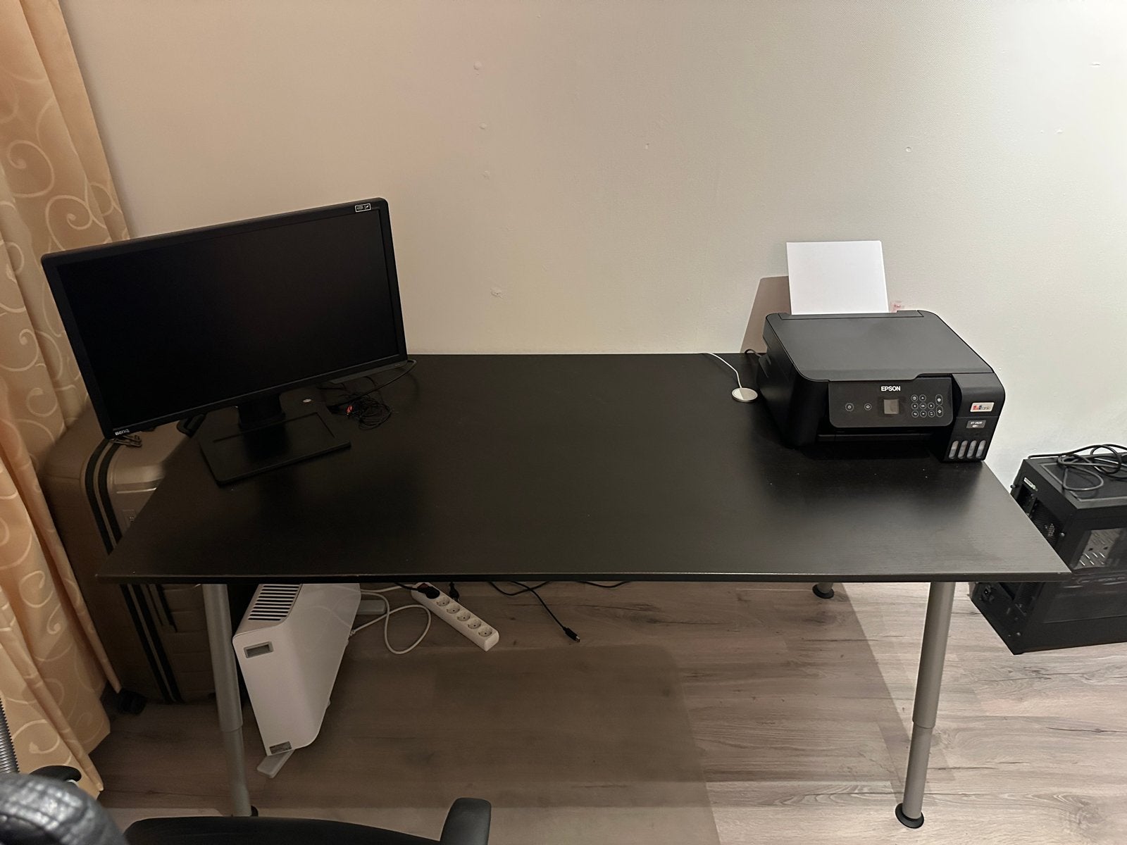 Bureau 160x80, in hoogte verstelbaar, Ophalen, Gebruikt, In hoogte verstelbaar, Overige typen