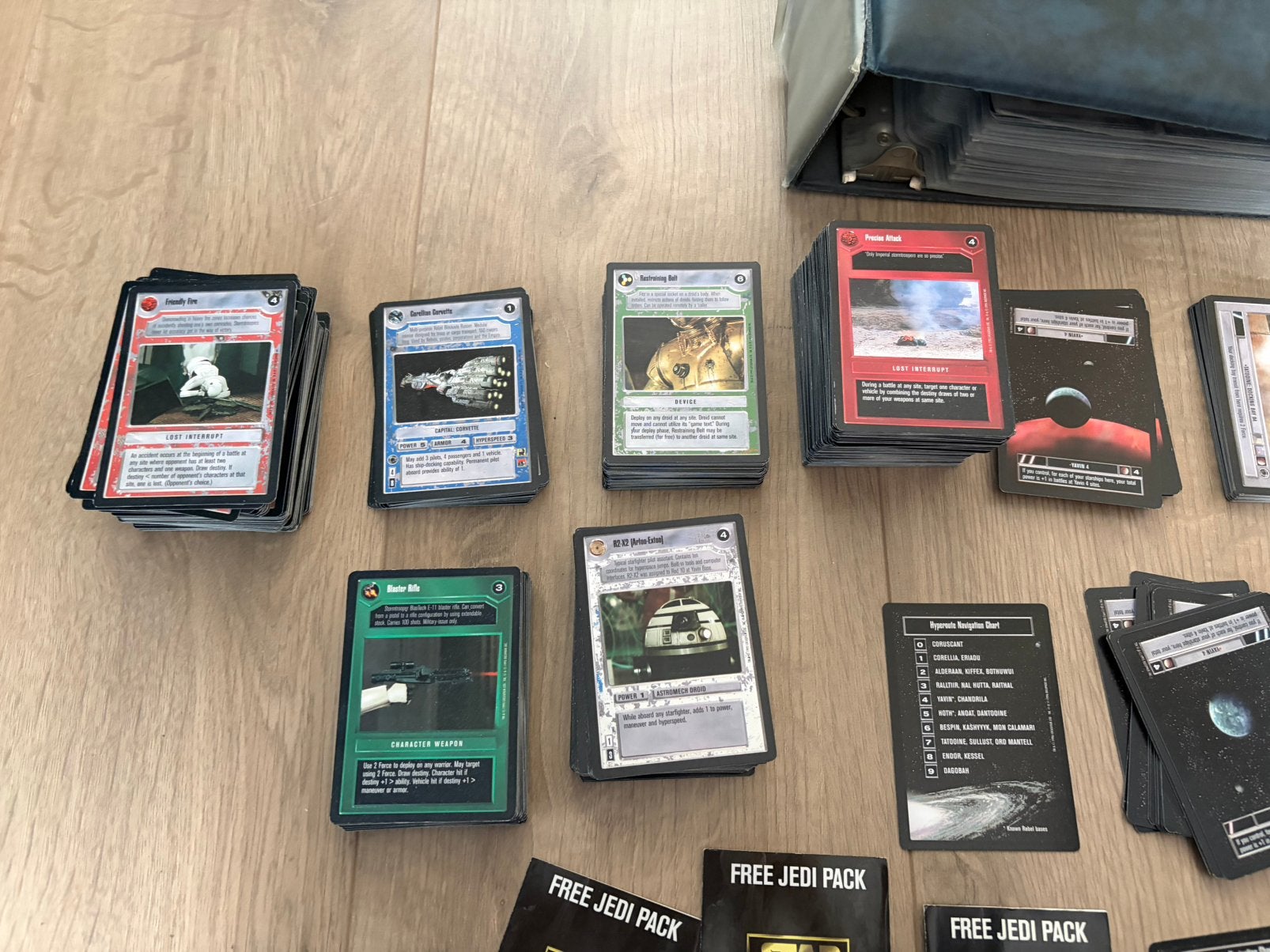 Star wars ccg 1995 verzameling, Ophalen of Verzenden, Zo goed als nieuw