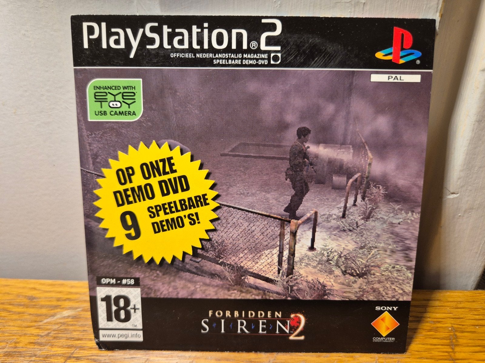 OPSM demo ps2 #58 oa Forbidden Siren, Avontuur en Actie, 1 speler, Ophalen of Verzenden, Zo goed als nieuw