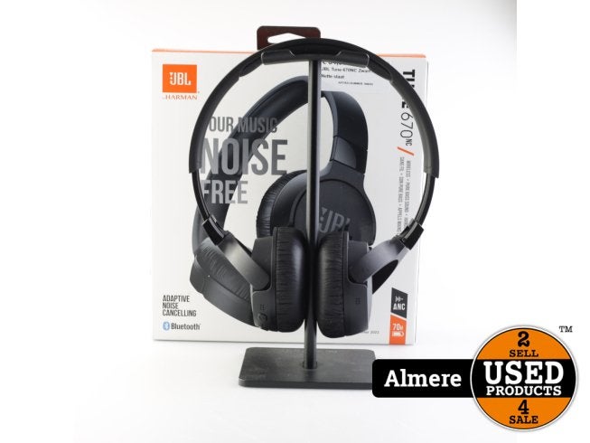 JBL Tune 670NC Zwart in doos | Nette staat