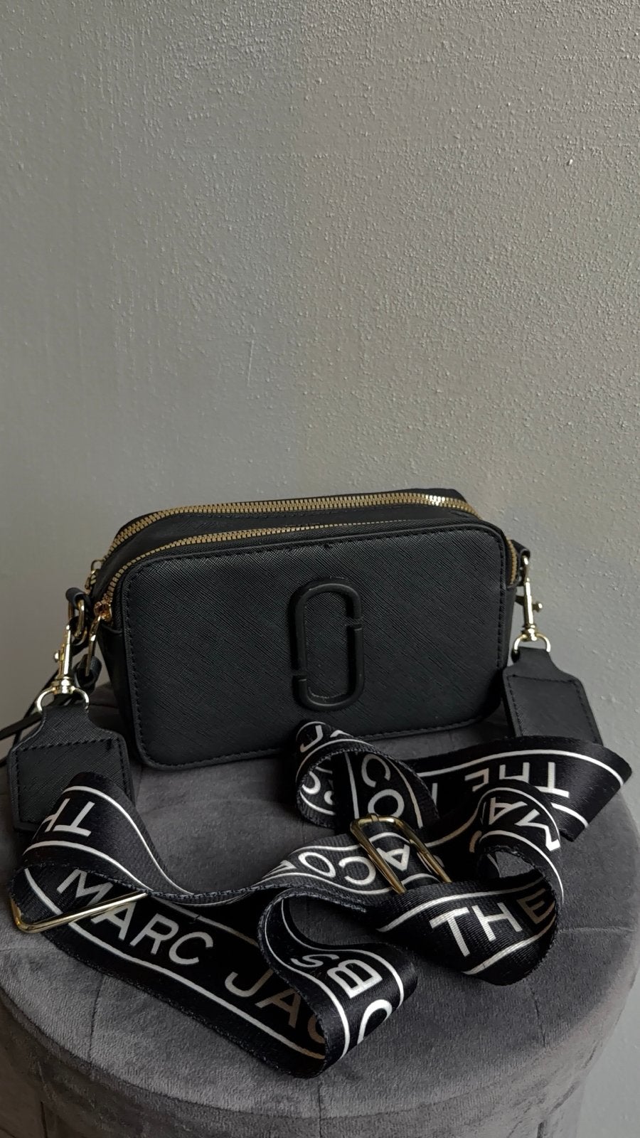 Marc Jacobs The Snapshot tas, Sieraden, Tassen en Uiterlijk, Tassen | Damestassen, Ophalen of Verzenden, Zo goed als nieuw, Zwart
