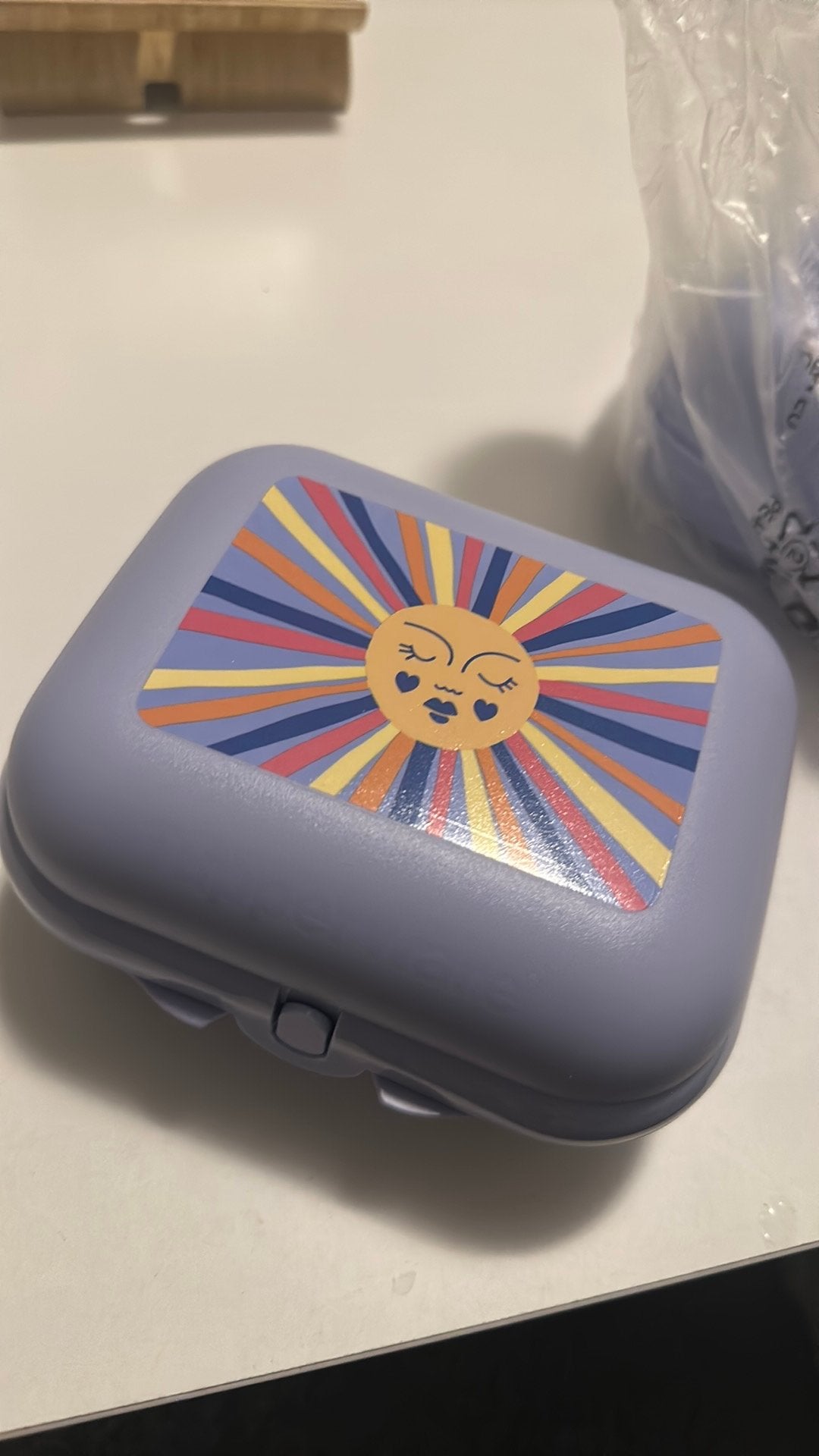 Tupperware SmartClip Twin Lila Bewaardoos, Bewaardoos, Paars, Nieuw, Luchtdicht