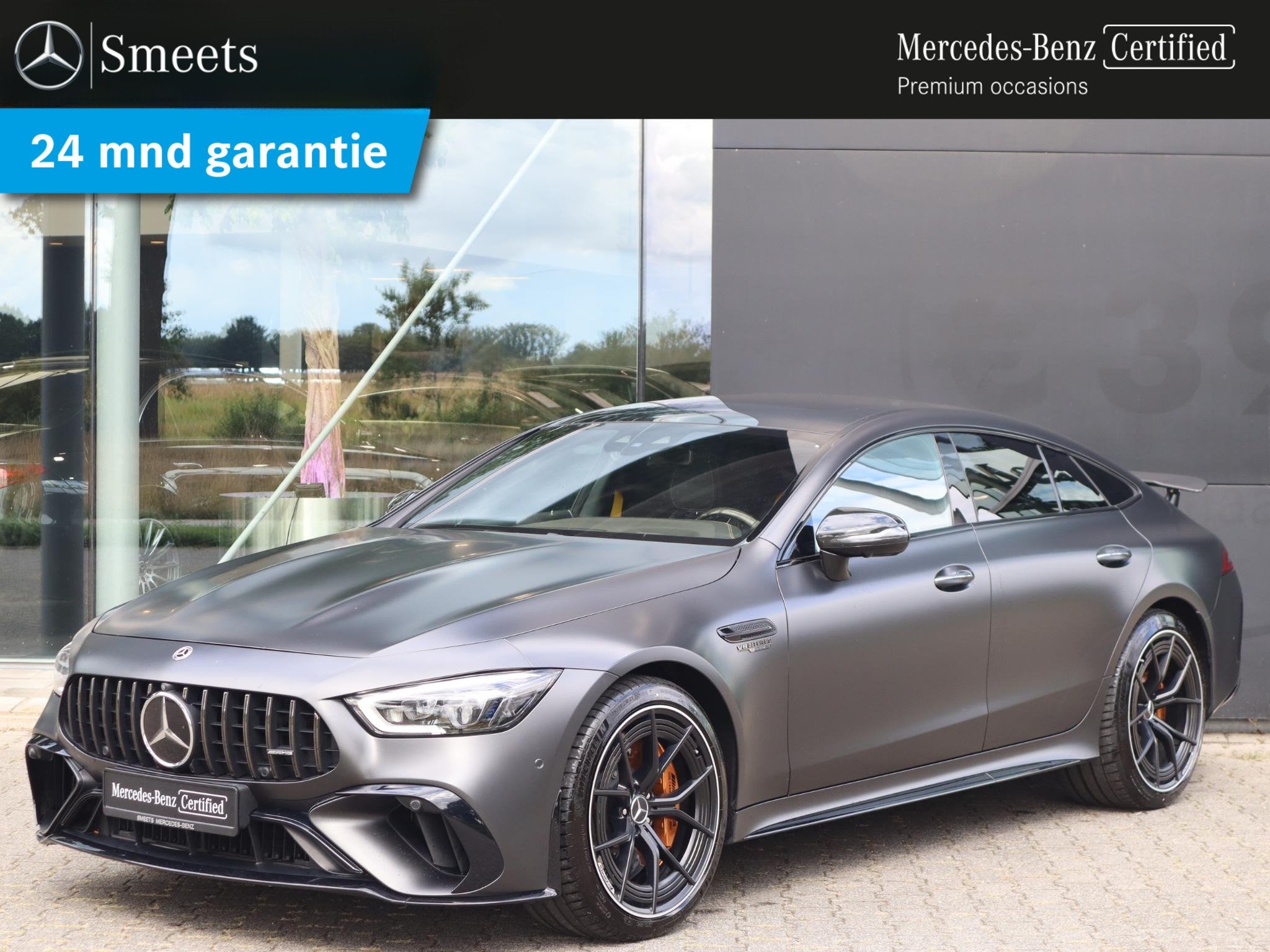 Mercedes-Benz AMG GT 4-Door Coupe AMG 63 S E Performance Pre, Auto's, Stof, Gebruikt, 4 stoelen, Bedrijf