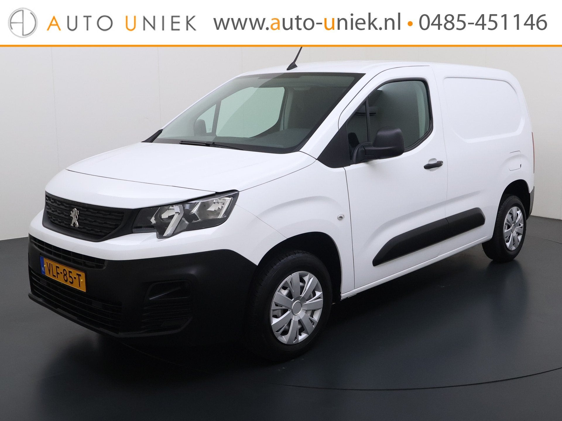 Peugeot Partner 1.5 BlueHDI Pro EURO6, 3 PERSOONS! Trekhaak,, Auto's, Bestelauto's, Voorwielaandrijving, Start-stop-systeem, Stof