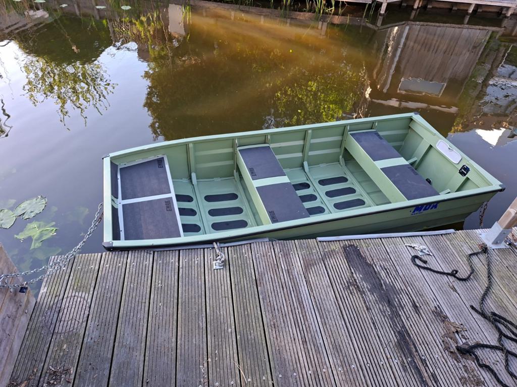 Emok J300 Nieuw, Watersport en Boten, Platbodems, Ophalen, Nieuw, Aluminium