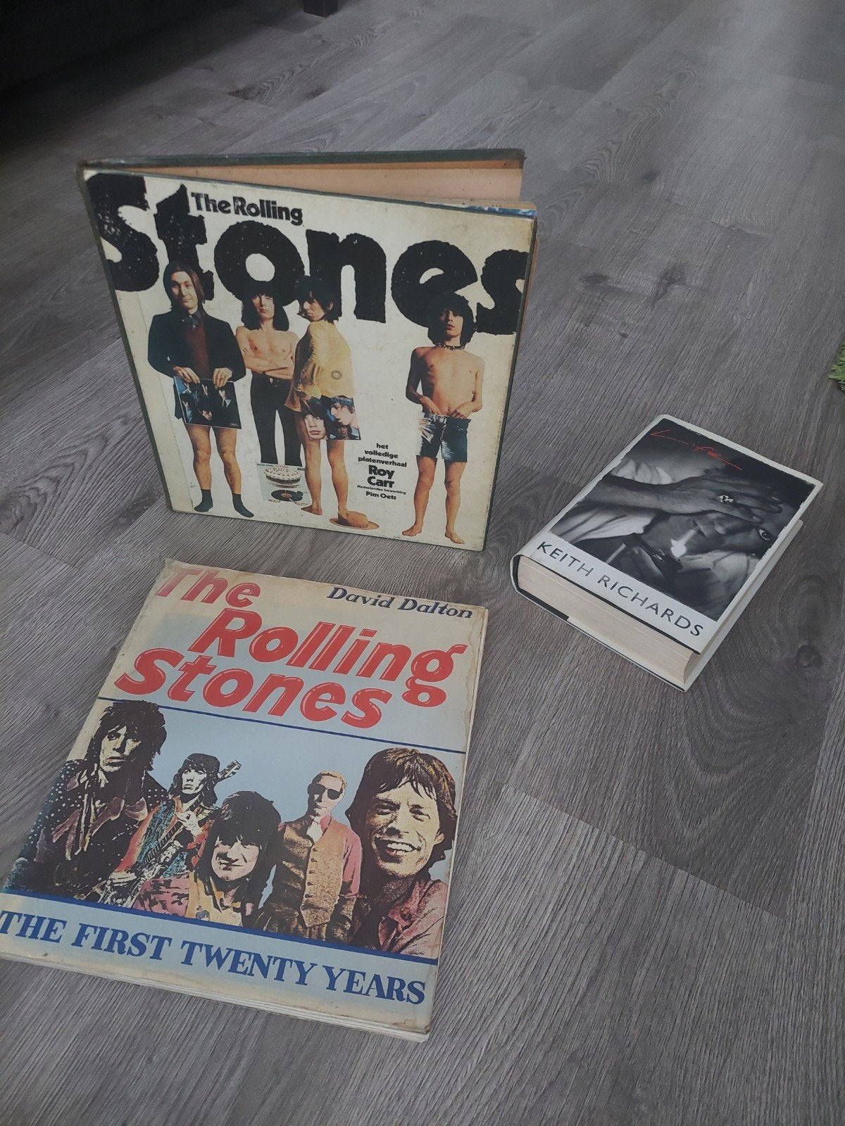 3 vintage boeken THE ROLLING STONES, Verzenden, Gelezen, Artiest