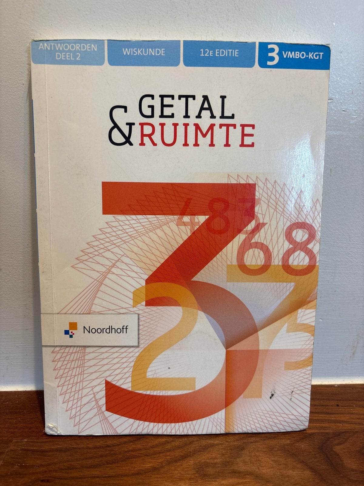 Getal & Ruimte Wiskunde VMBO-KGT 3 Antwoorden Deel 2, Ophalen of Verzenden, Gelezen, VMBO, Wiskunde A