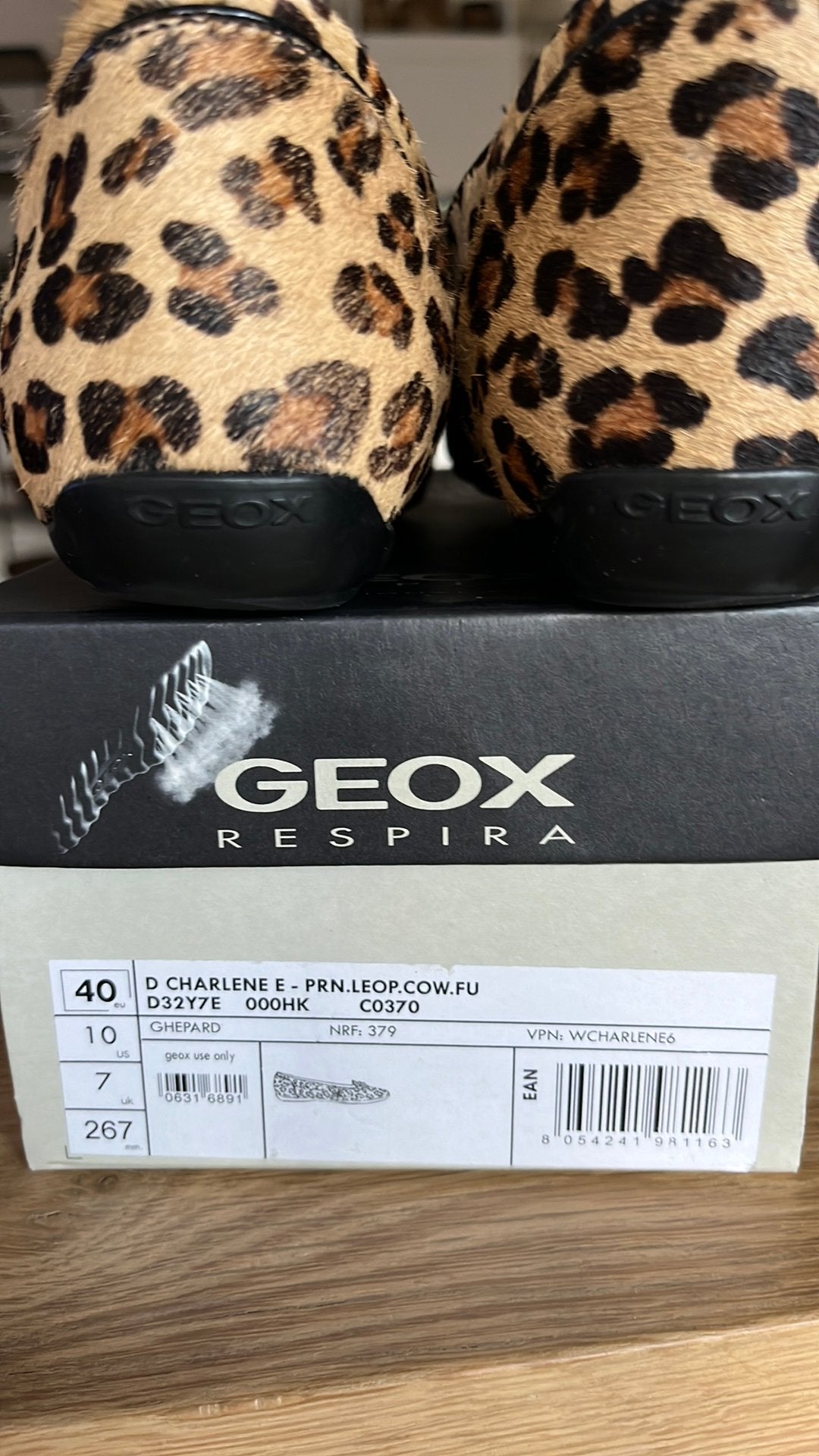Geox ballerina’s mt 40, Kleding | Dames, Schoenen, Overige kleuren, Zo goed als nieuw, Ballerina's, Ophalen of Verzenden