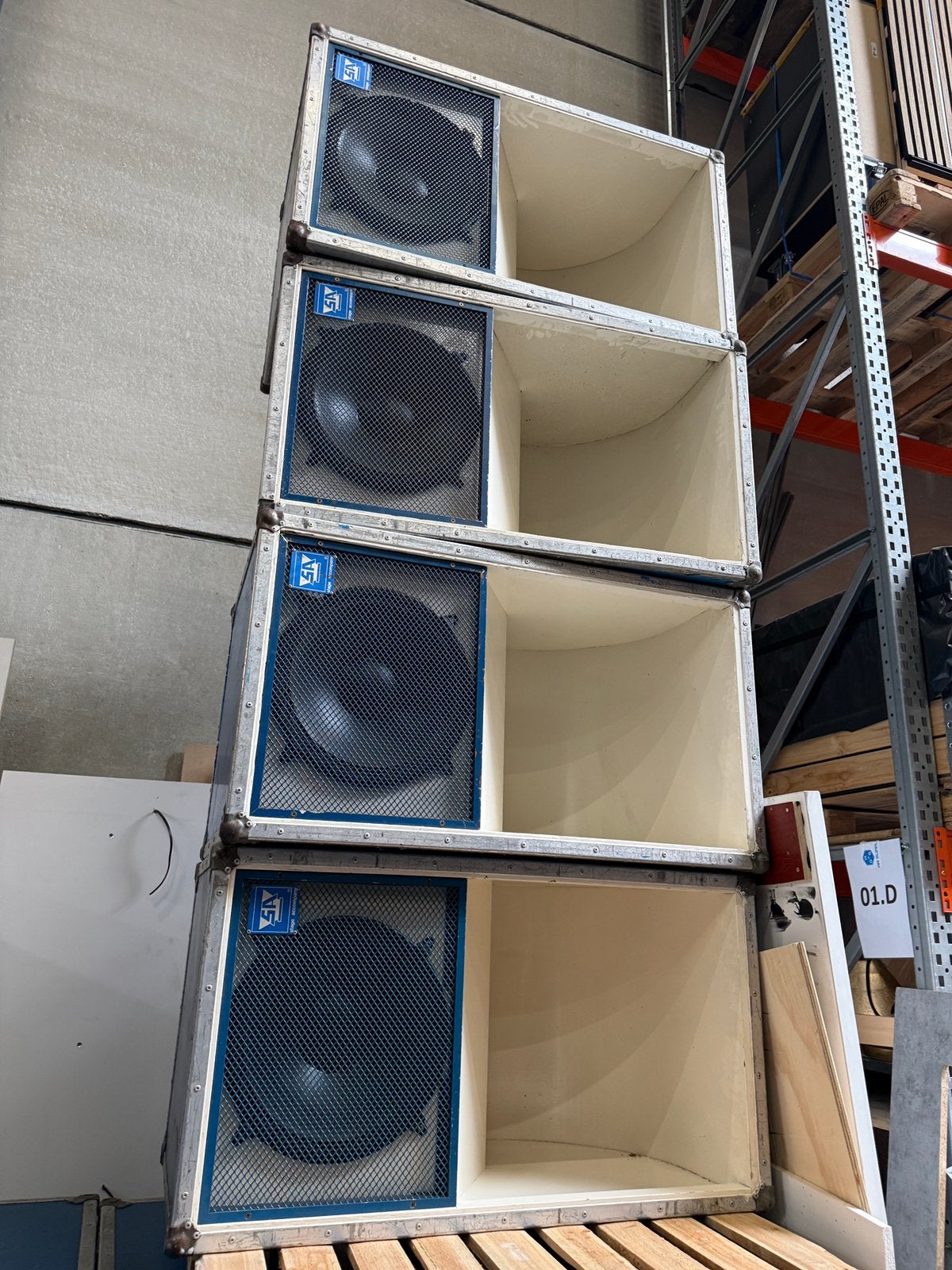 Dikke subwoofers!, Audio, Tv en Foto, Luidsprekers, Gebruikt, SA, 120 watt of meer, Front, Rear of Stereo speakers