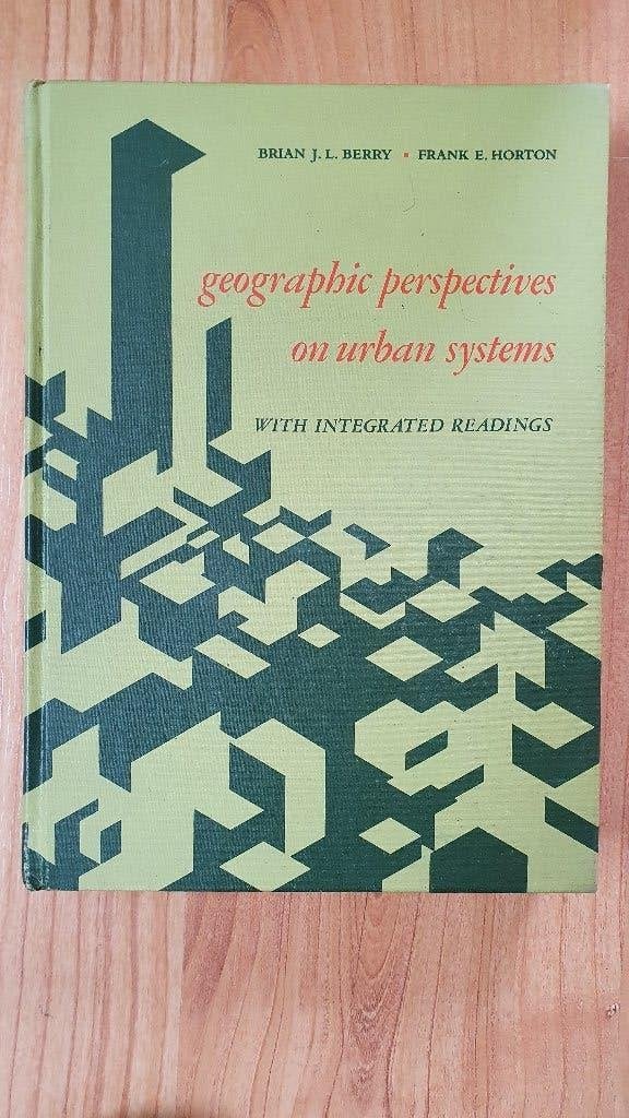 geographic perspectives on urban systems, Gelezen, Ophalen of Verzenden, WO, Gamma