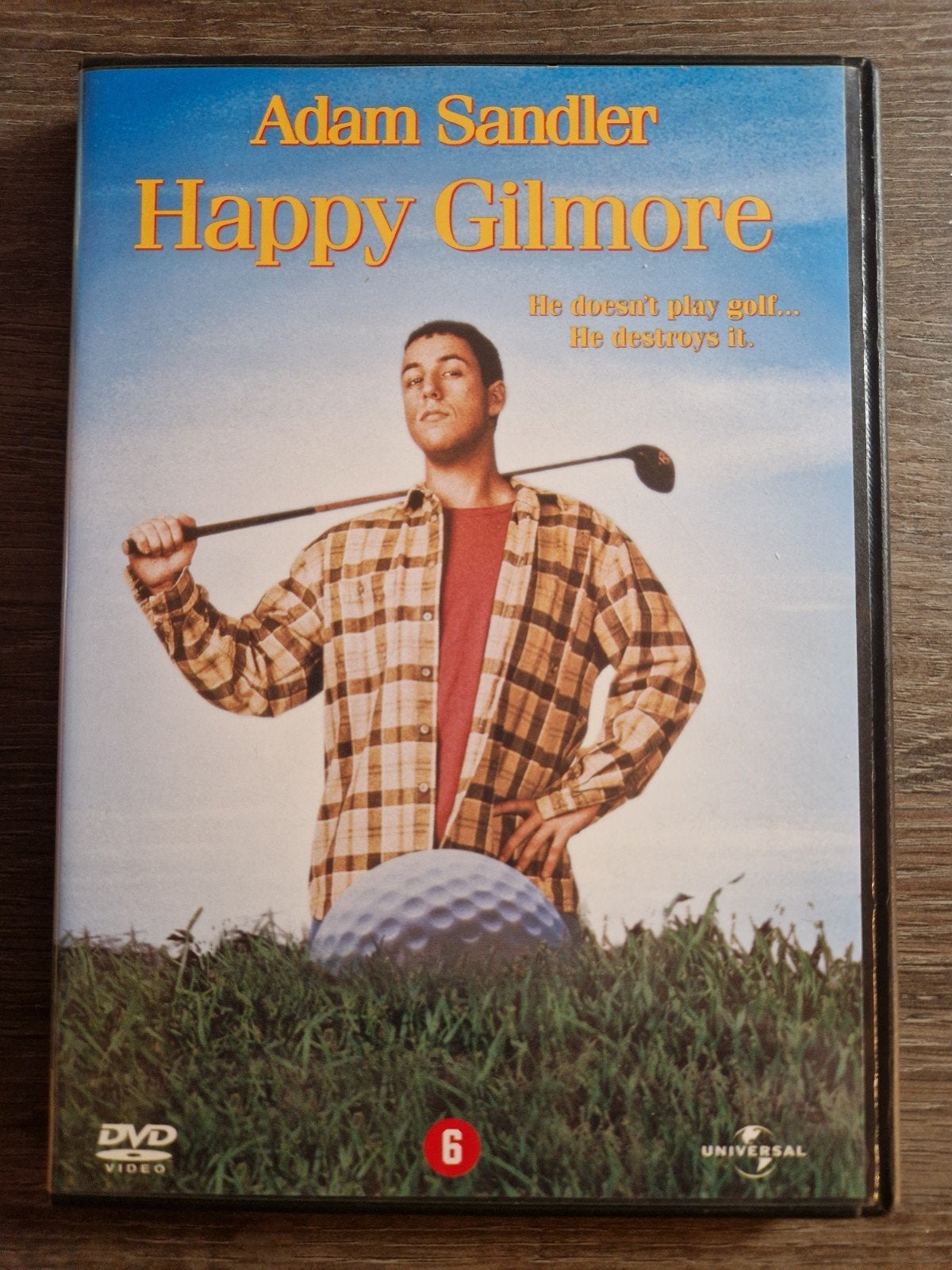 Happy Gilmore (1996) dvd, Actiekomedie, Alle leeftijden, Nederlands, Ophalen of Verzenden