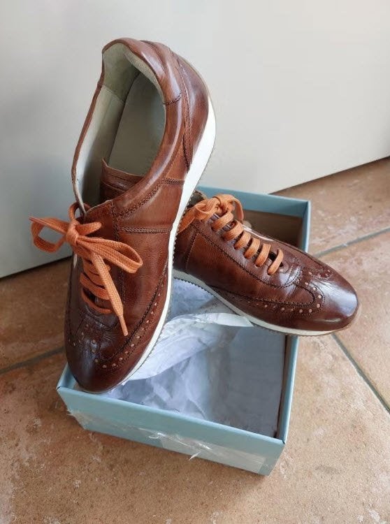 Melvin & Hamilton sneakers maat 41 Nieuw, Bruin, Van Lier, Nieuw, Ophalen of Verzenden