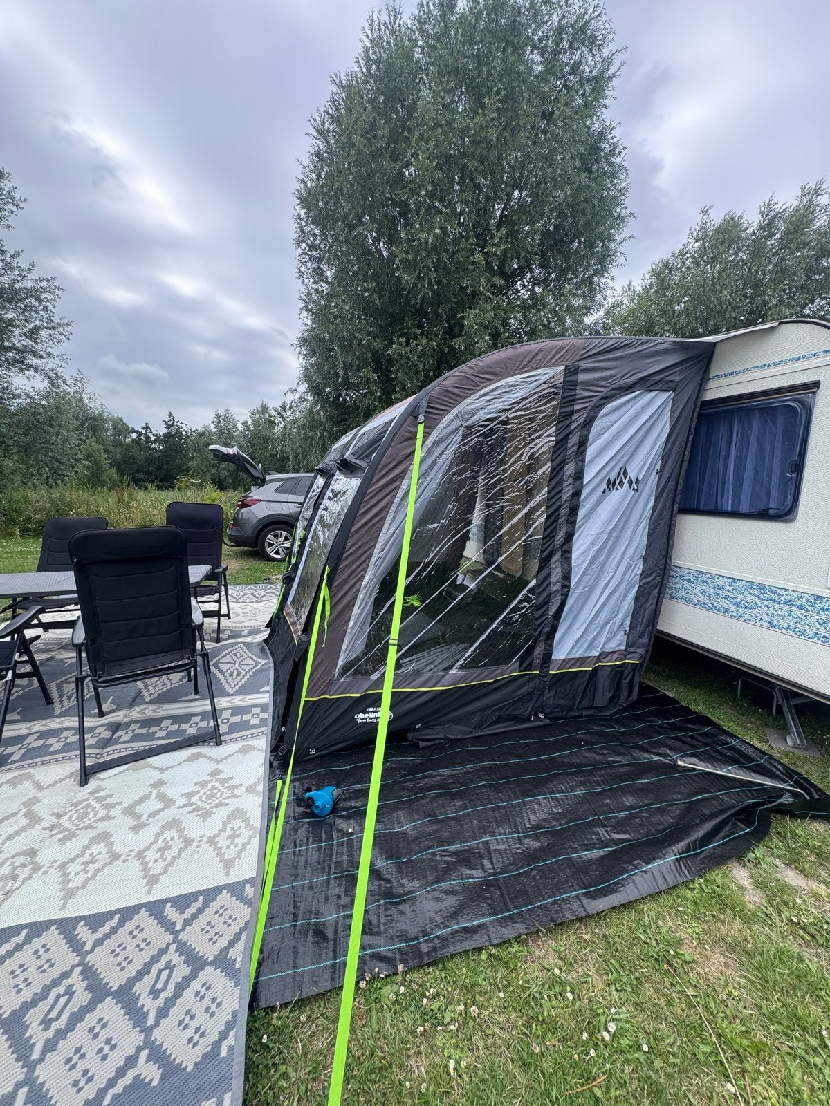 Obelink Viera 320 Opblaasbare Voortent, Ophalen, Gebruikt, Polyester, Overige merken