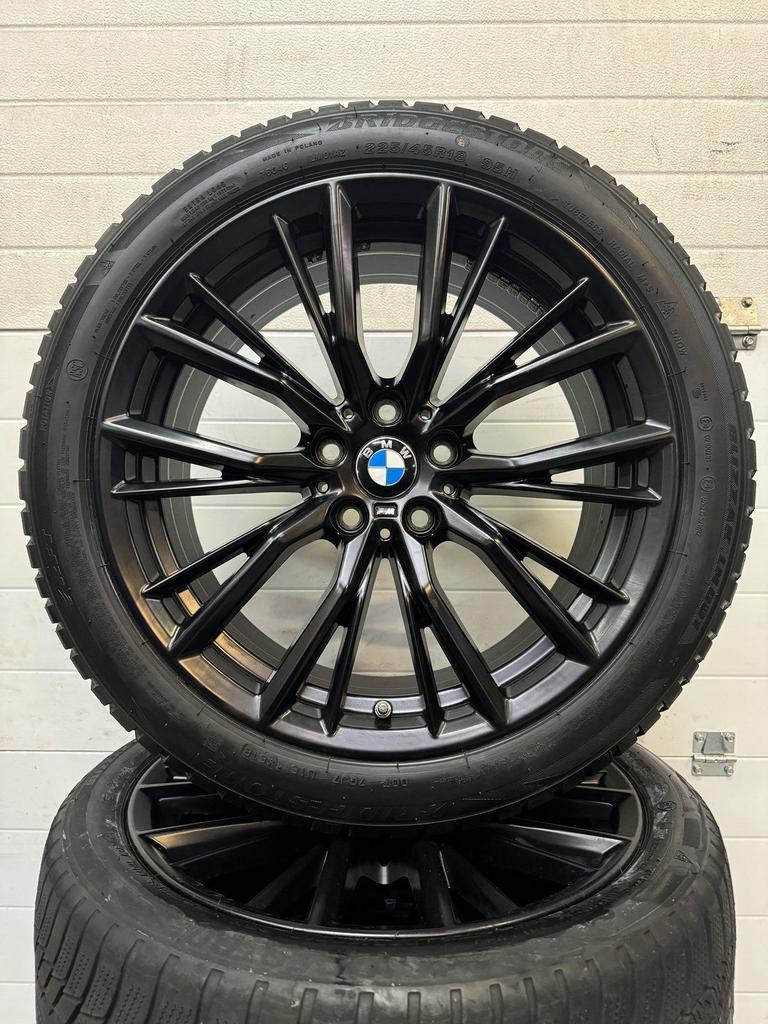 18” BMW 3 SERIE G20 G21 M * RFT VELGEN WINTERBANDEN ORIG TPM, 18 inch, Gebruikt, -, -