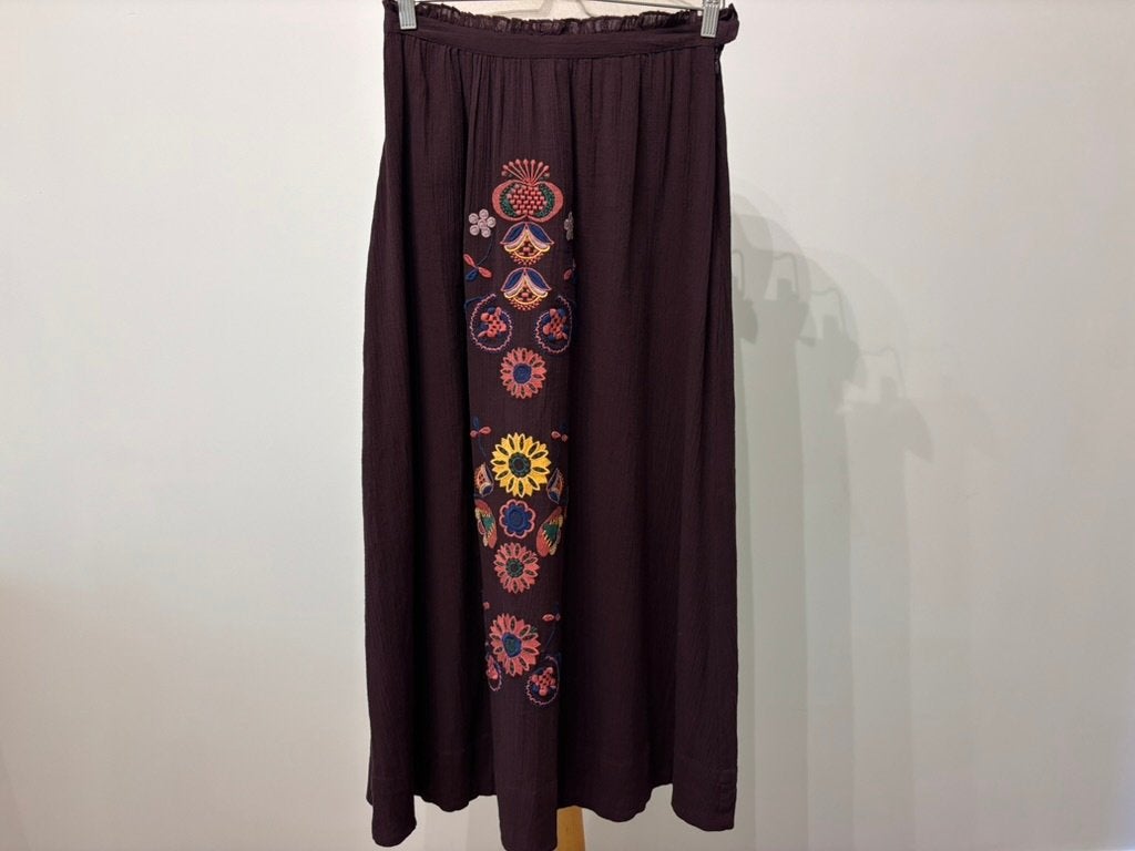 Nieuw Antik Batik Magoo Skirt rok - Maat 40 / M, Maat 38/40 (M), Bruin, Ophalen of Verzenden, Antik Batik