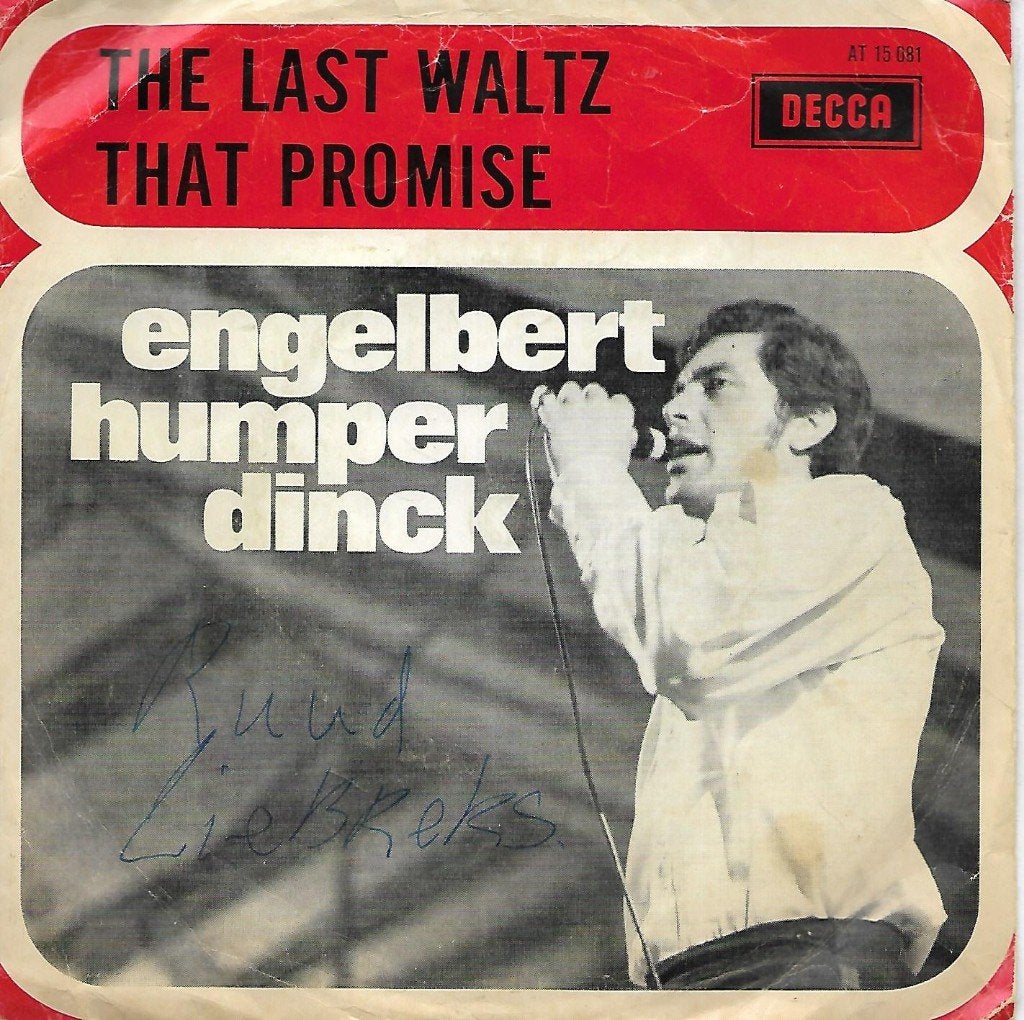 Engelbert Humperdinck - The last waltz, Ophalen of Verzenden, Gebruikt, 7 inch, Pop