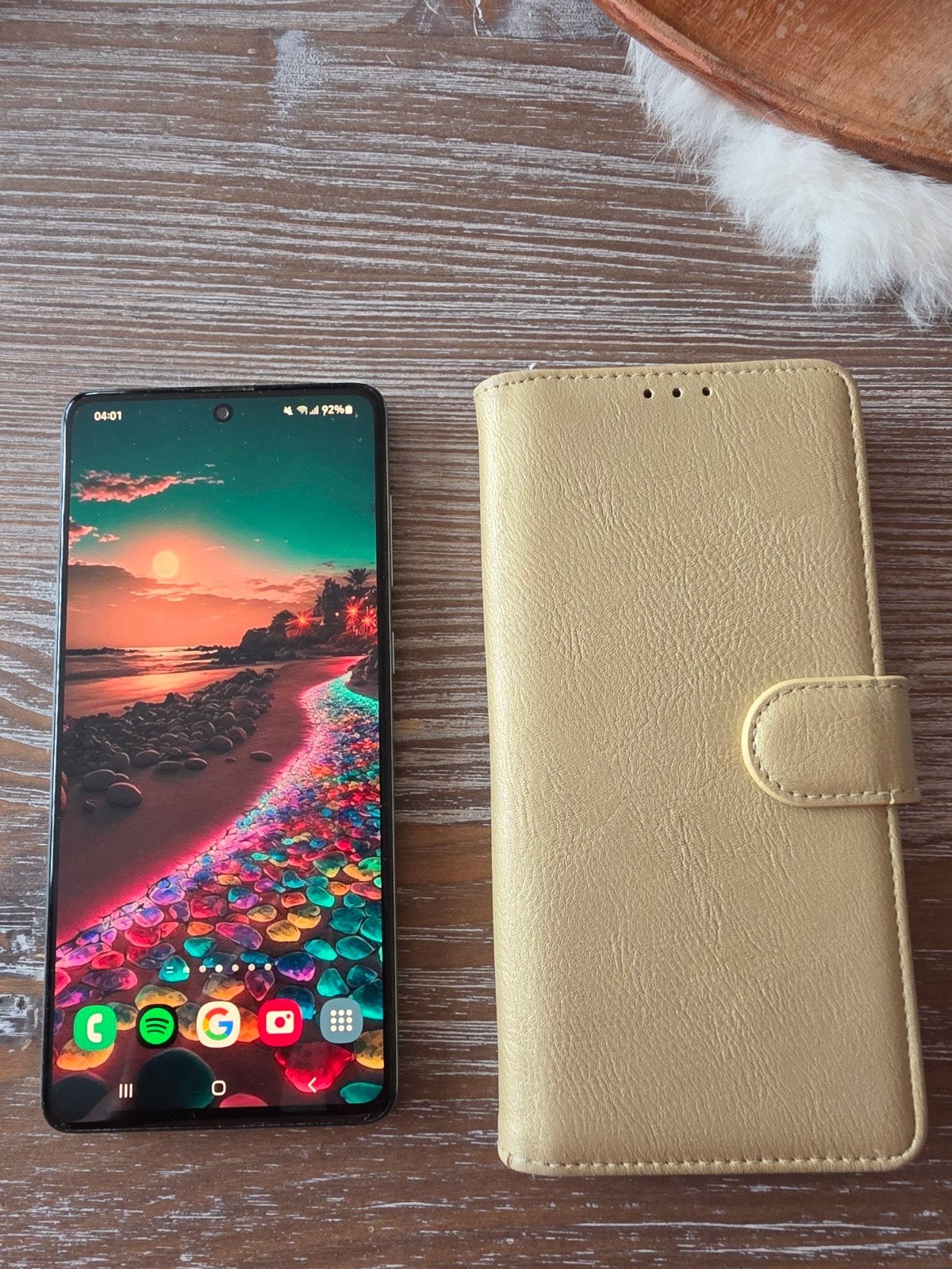Samsung Galaxy A71 Turquoise 128GB – Zeer nette staat, Telecommunicatie, Mobiele telefoons | Samsung, Gebruikt, Blauw, Touchscreen